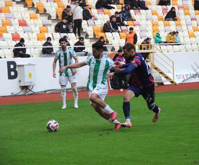Malatya Yeşilyurtspor 1-0 Silifke Belediyespor — Atsız'ın golü ve iki kırmızı kart maçın akışını belirledi