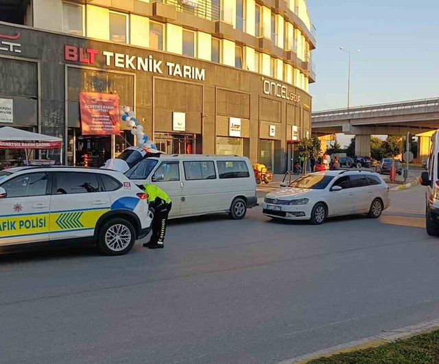 Manavgat’ta otomobille motosiklet çarpıştı: 1 yaralı, sürücüye 53 bin 67 TL ceza