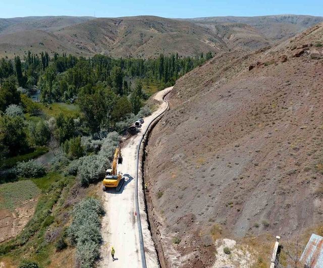 MASKİ'den Kuluncak'a 38 kilometrelik isale hattı ve kapsamlı altyapı yatırımı