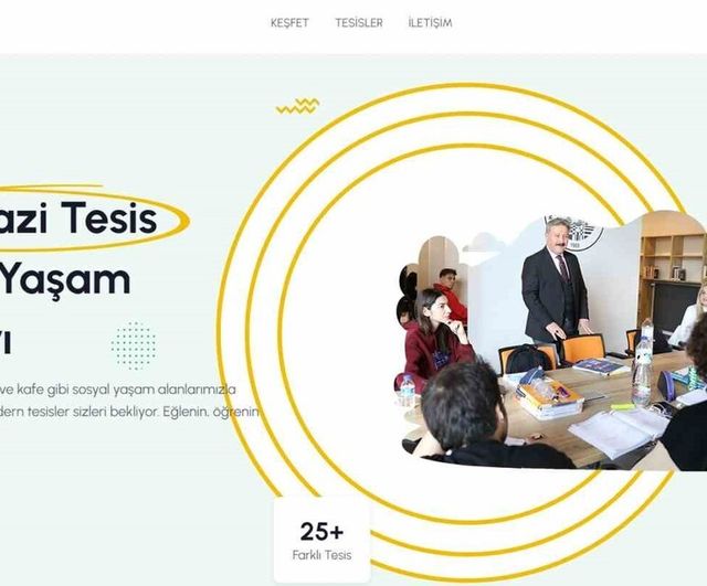 Melikgazi Belediyesi ilçedeki tüm sosyal tesisleri tek web sayfasında topladı