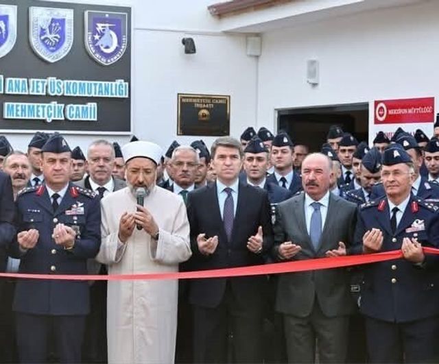 Merzifon 5’inci Ana Jet Üssü'nde Mehmetçik Camii açıldı