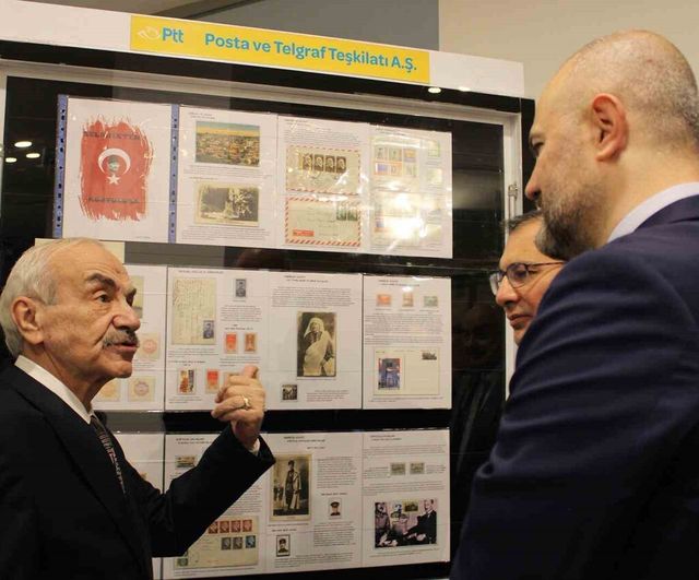 PTT 185 Yaşında Pul Sergisi PTT Pul Müzesi'nde açıldı