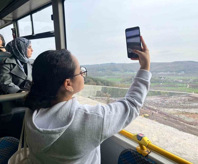 SAÜ öğrencilerine SEKAY ve SAÇEM'de atıktan enerji ve geri kazanım teknik gezisi