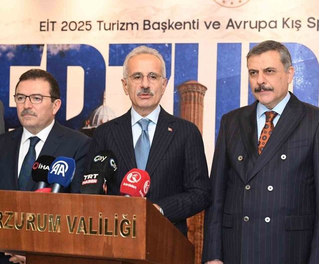 Uraloğlu: Erzincan-Erzurum-Kars hızlı tren etüt proje çalışmaları 2026 ilk yarısında tamamlanacak hedefiyle sürüyor