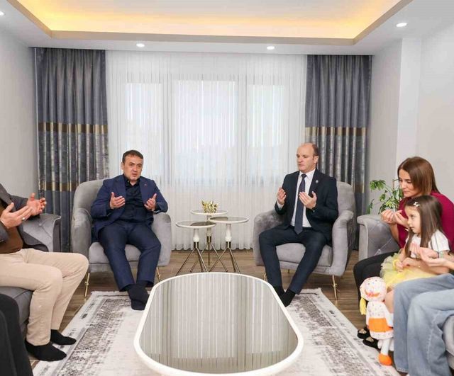 Vali Sözer'den gazi Halil Er'e vefa ziyareti