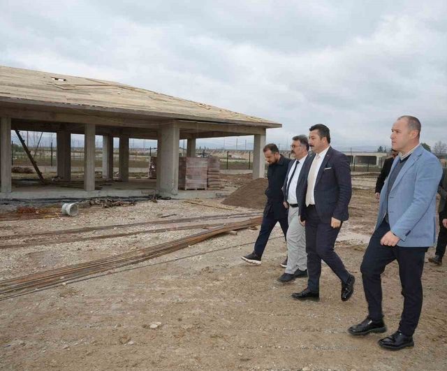 Yenişehir'de Hayvan Bakımevi ve Doğal Yaşam Alanı Projesi İnşaatı Hızla İlerliyor