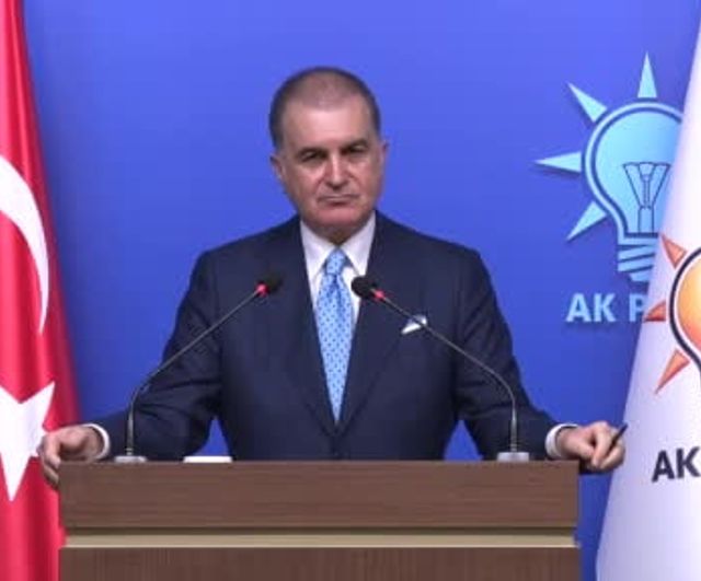 AK Parti Sözcüsü Ömer Çelik: Aynularab'a 11 tır insani yardım ve 'terörsüz Türkiye' vurgusu