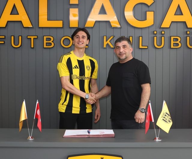 Aliağa FK, Menemen FK'den Emre Keskin ile 1,5 yıllık sözleşme imzaladı