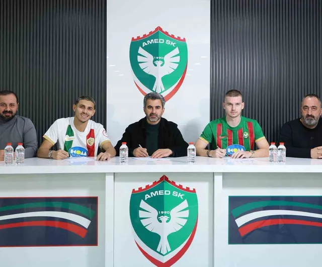 Amed Sportif Faaliyetler, Oleksandr Syrota ve Zdravko Dimitrov’u Kadrosuna Kattı