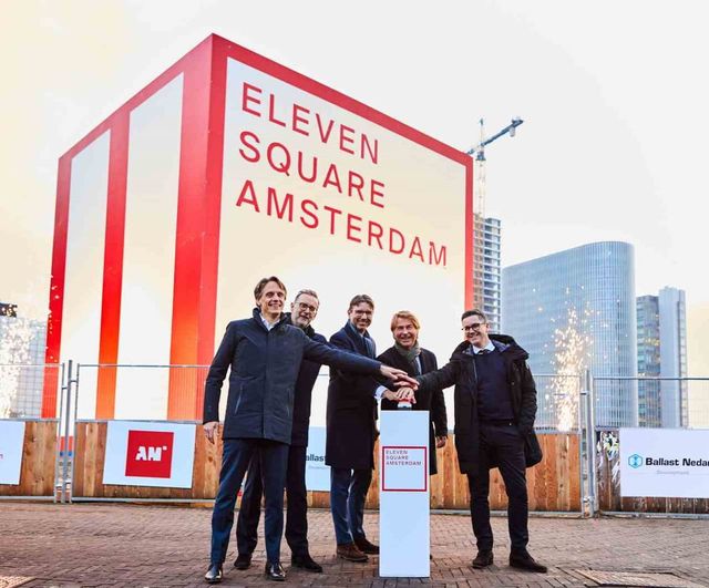 Ballast Nedam Development, Eleven Square’deki 933 konutu Bouwinvest’e satarak Hollanda rekoru kırdı