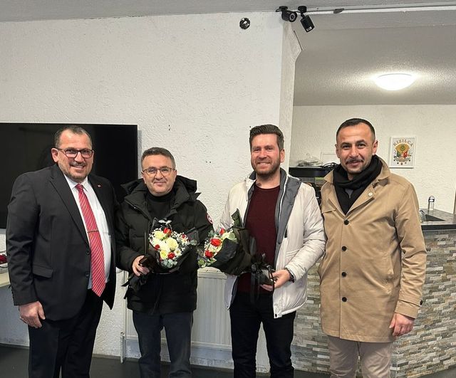 Başkan Kadir Tatık, Almanya’da yaşayan Tavaslılarla bir araya geldi