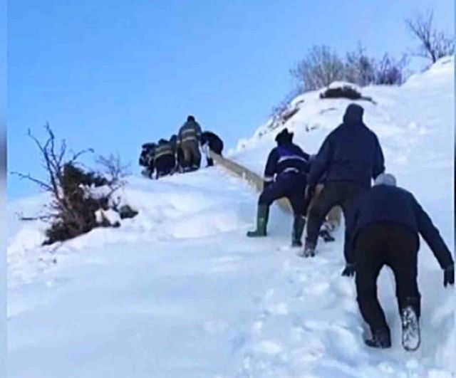 Dicle Elektrik, Çüngüş’te kar yağışının 1 metreyi aştığı bölgelerde enerji arzını sağladı