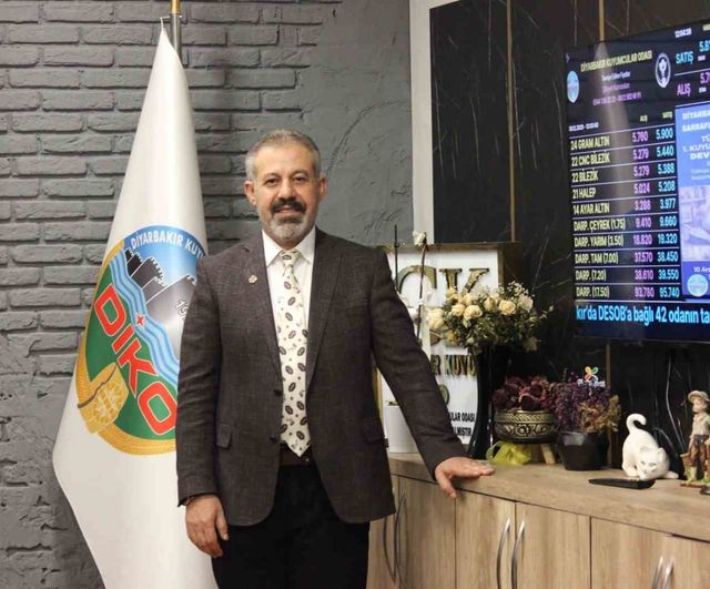 DİKO Başkanı Yüksel: Küresel gelişmeler altın fiyatlarını yükseltiyor, kuyumcu piyasası etkileniyor