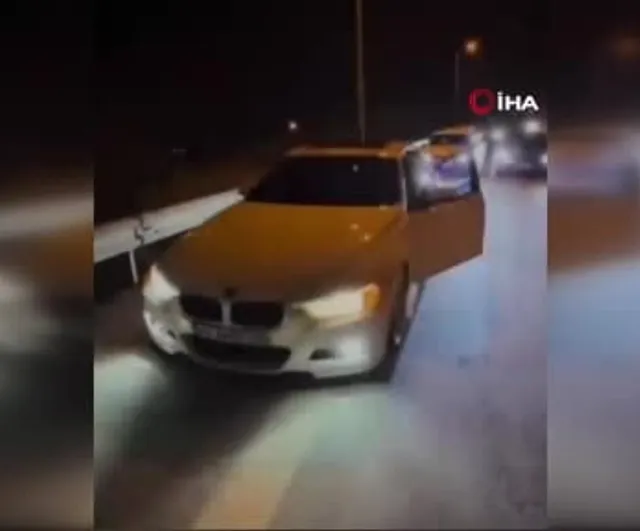 Dörtyol'da otobanda makasla yarışan 4 sürücü jandarmaya yakalandı