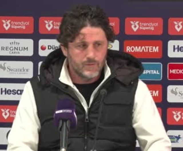 Fatih Tekke: 'Çok değerli 2 puan kaybettik' — Trabzonspor 1-1 Antalyaspor