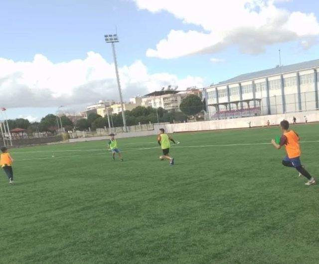 Germencik Belediyespor'un Minikleri Ara Tatilde de Sahayı Boş Bırakmadı
