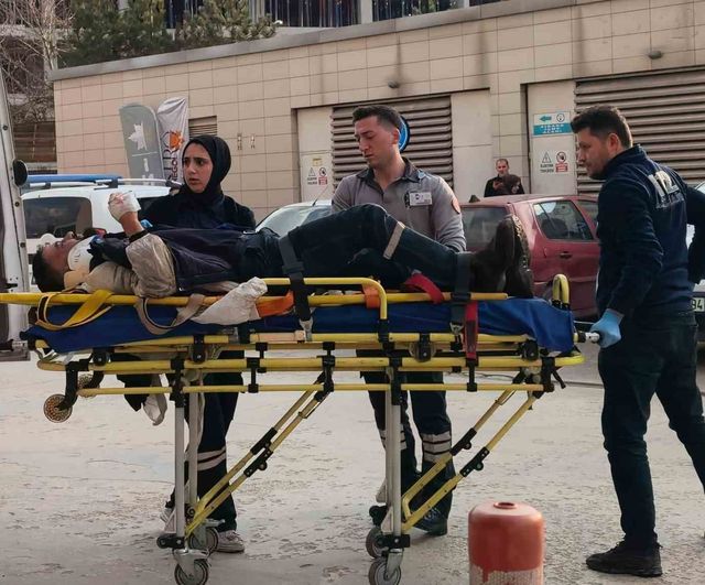 İnegöl'de pres makinesine sıkışan bakım teknikeri ağır yaralandı