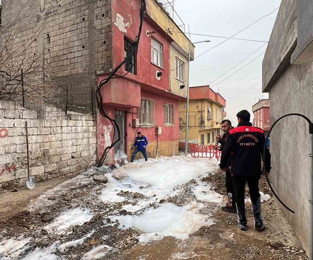 Kahramanmaraş'ta altyapı çalışmasında doğal gaz borusu patladı: 3 kadın yaralandı