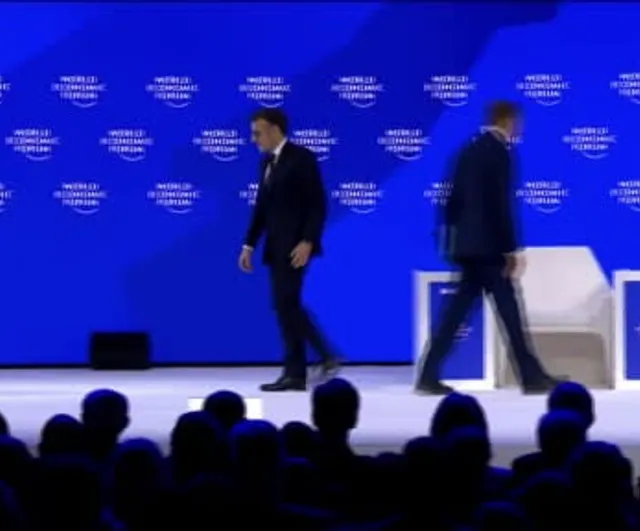 Macron Davos’ta AB’den ABD’ye Karşı 'Ticaret Bazukasını' Devreye Sokma Çağrısı