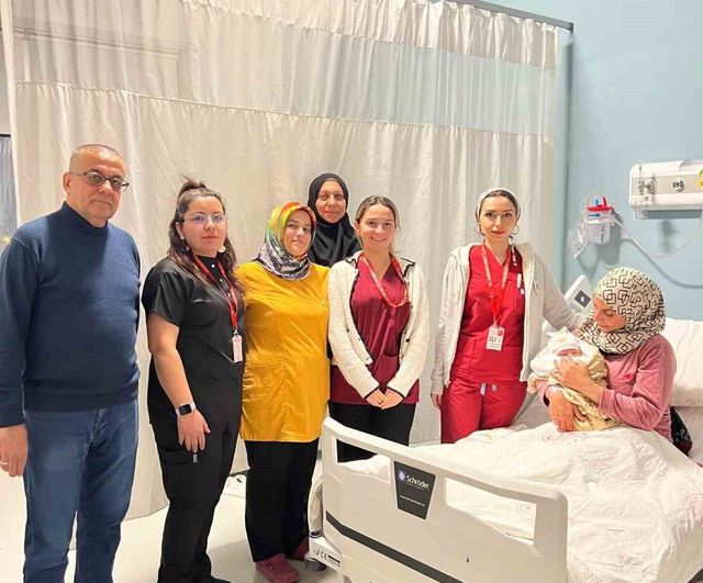 Osmaniye'de 2026'nın İlk Bebeği Elin Dünyaya Geldi
