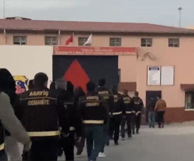 Osmaniye merkezli 'Gölge Ağı' operasyonunda 10 şüpheli tutuklandı