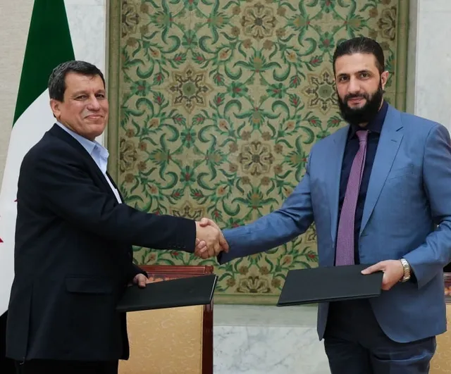 Suriye Yönetimi ile SDG Arasında Ateşkes ve Entegrasyon Anlaşması Sağlandı