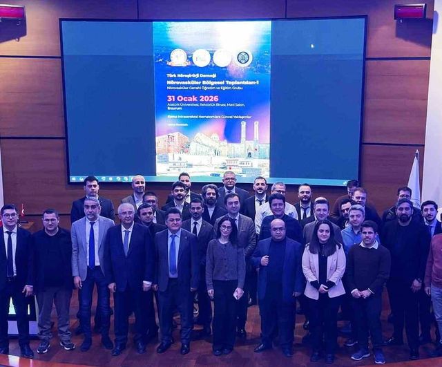 Türk Nöroşirurji Derneği Nörovasküler Bölgesel Toplantısı Erzurum'da düzenlendi