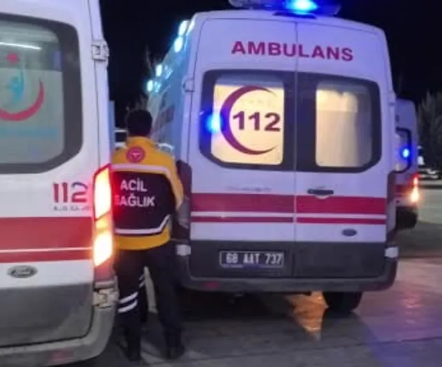 Aksaray'da doğalgaz kaynak çalışmasında patlama: 1'i ağır 2 yaralı