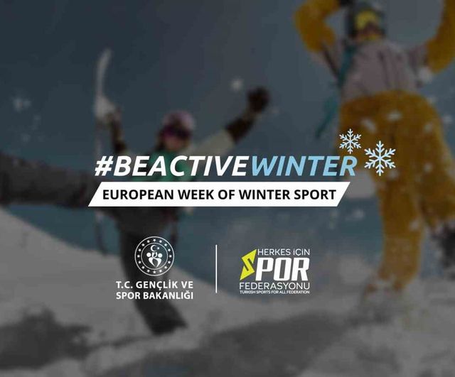 Avrupa Kış Spor Haftası Türkiye'de 1-8 Şubat tarihlerinde 11 ilde başladı