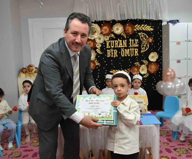 Bilecik'te 4-6 yaş Kur'an kursu öğrencileri için 'Kur'an'a geçme' programı düzenlendi
