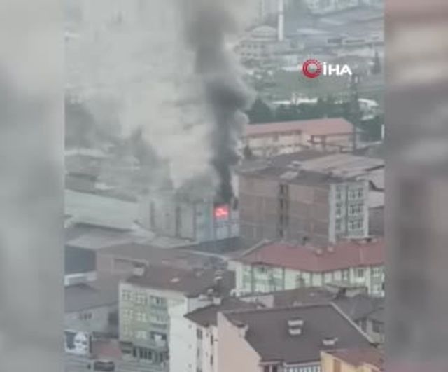 Karabük'te 6 kişinin yaşadığı dairede yangın kontrol altına alındı