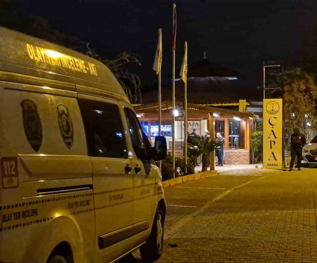 Adana'da restoranda silahlı kavga: 1 ölü, 1 ağır yaralı