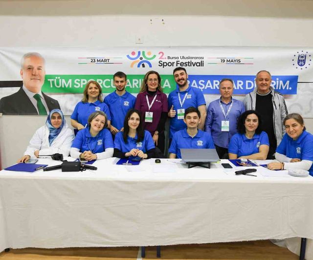 Bursa Uluslararası Spor Festivali 2. yılında: 'Hareket Eden Bursa, Sağlıklı Bursa' ile 18 branşta etkinlikler