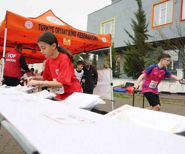 Kahramanmaraş, U14 Oryantiring Türkiye Şampiyonası 3. Etap Yarışmalarına Ev Sahipliği Yaptı