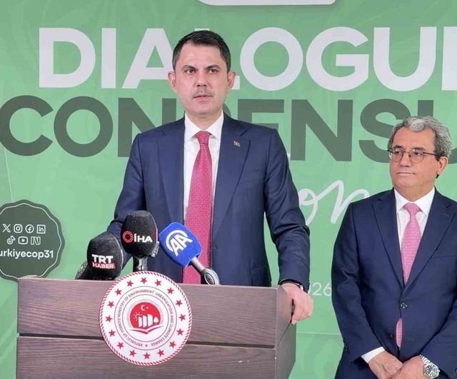 Murat Kurum: Ülkeler 'taahhütlerden uygulamaya' geçen bir COP istiyor