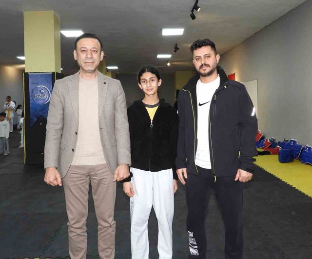 Nusaybinli 13 yaşındaki tekvandocu Ronya Bedia Işık, Antalya'da ikinci oldu; Almanya'da Türkiye'yi temsil edecek