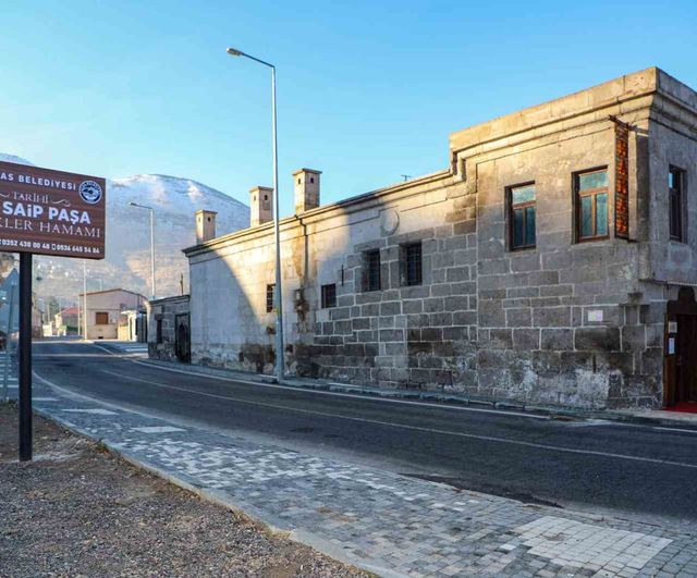 Talas'ta Tarihi Ali Saip Paşa Hamamı 4 Yılda 25 Bin Ziyaretçiye Ulaştı