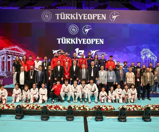 Türk sporcular Türkiye Open 2026'da 262 madalya kazandı