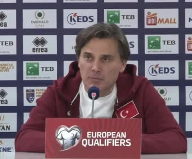 A Milli Takımı, Montella'nın Basın Toplantısında Sulu Kutlamayla Dünya Kupası Sevincini Paylaştı