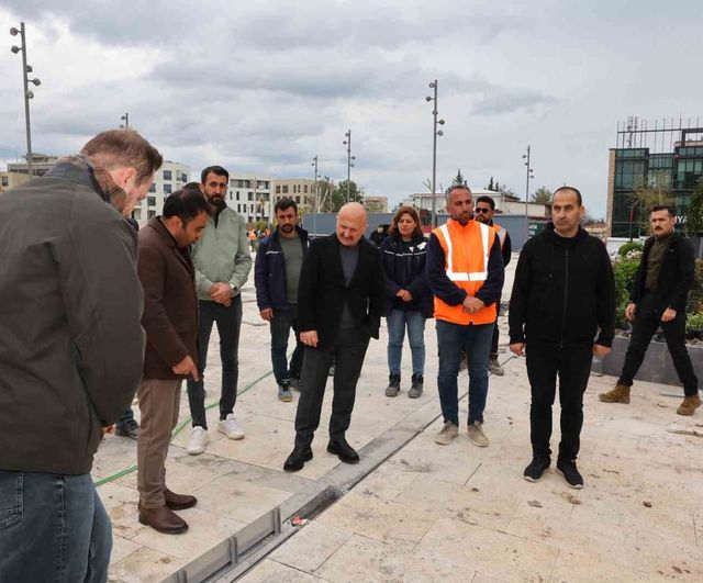 Adıyaman'da 1. Etap Çarşı Projesi tamamlanma aşamasına geldi