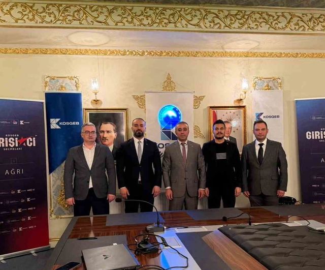 Ağrı’da girişimci seçmeleri tamamlandı: 6 işletme KOSGEB jürisine projelerini sundu