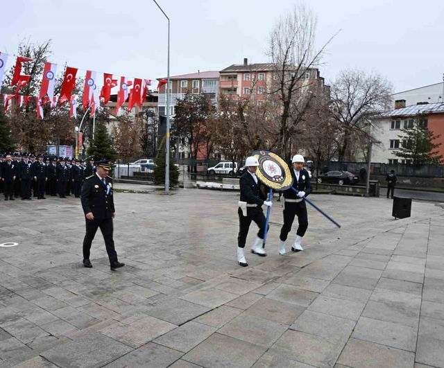 Ağrı'da Polis Haftası: 181'inci Kuruluş Yıldönümü Etkinlikleri