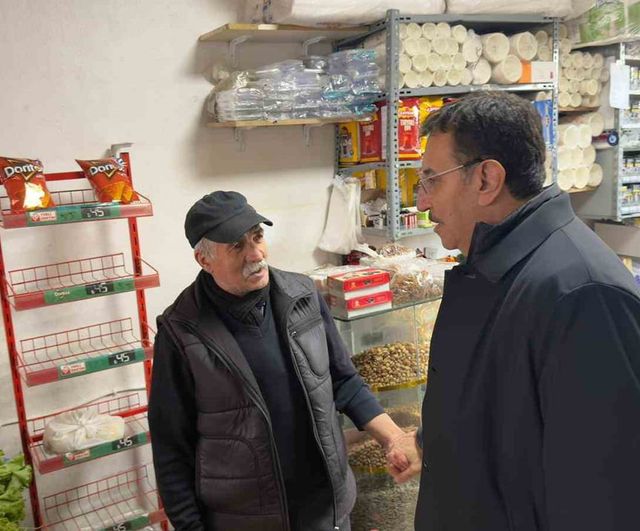 AK Parti Milletvekili Bülent Tüfenkçi Arguvan'da esnaf ziyaretleri gerçekleştirdi
