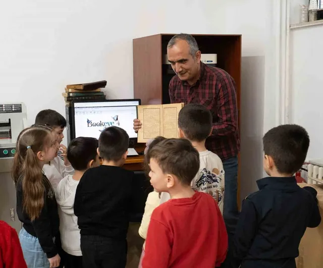 Anadolu Üniversitesi'nde Minik Öğrenciler 62. Kütüphane Haftası'nda Kütüphane ile Tanıştı