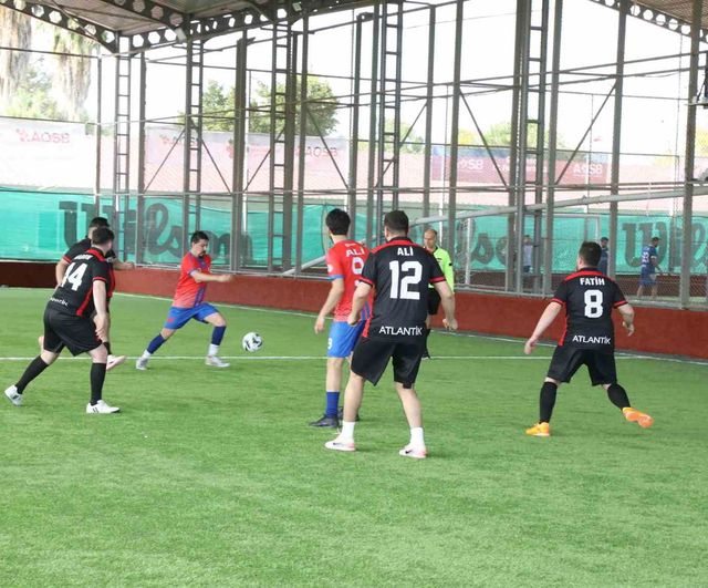 AOSB Futbol Turnuvası'nda ilk hafta tamamlandı: 12’ncisi 29 Mart'ta başladı