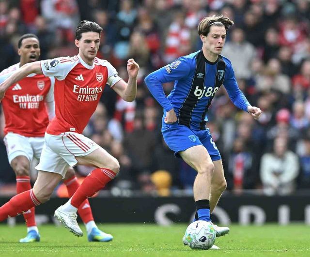 Arsenal, Premier Lig 32. haftasında evinde Bournemouth'a 2-1 yenildi