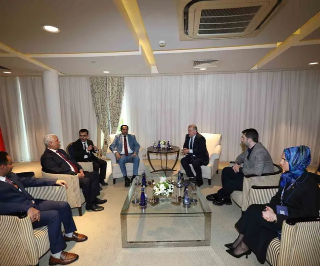 Bakan Osman Aşkın Bak, Antalya'da 8. Dünya Etnospor Forumu'nda spor diplomasisi yürüttü