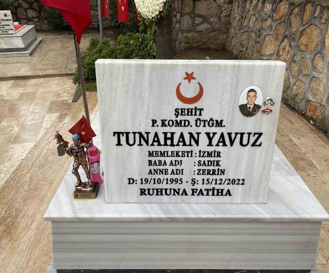 Bursa'da şehidin komando heykelinin kaidesi çalındı; şüpheli 24 saat içinde yakalandı