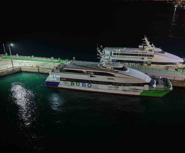 Bursa–İstanbul Deniz Otobüsü Seferleri 1 Nisan Akşamı Hava Koşulları Nedeniyle İptal