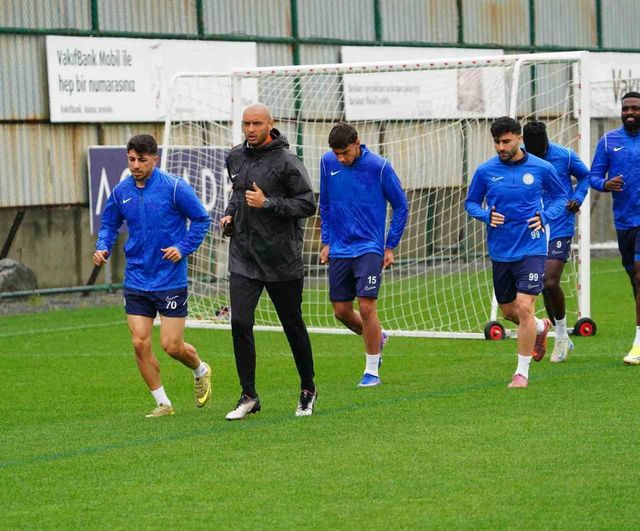 Çaykur Rizespor, 9 Nisan'daki Samsunspor maçı için hazırlıklara başladı